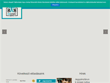 Tablet Screenshot of budapestbabszinhaz.hu
